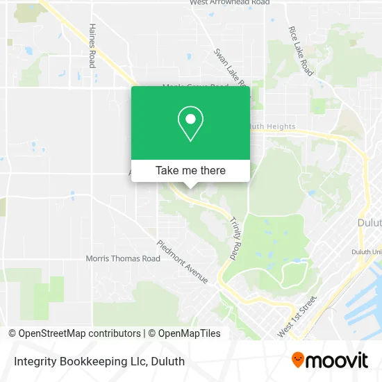 Integrity Bookkeeping Llc map