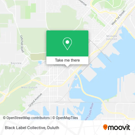 Black Label Collective map