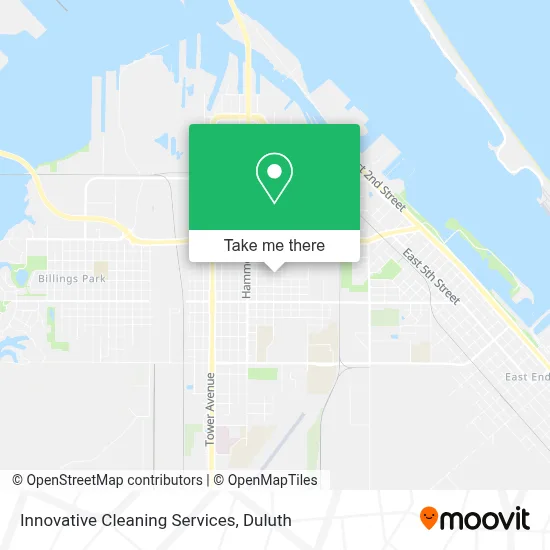 Innovative Cleaning Services map
