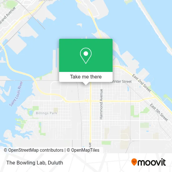 The Bowling Lab map