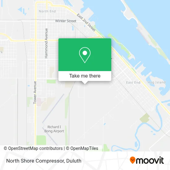 North Shore Compressor map