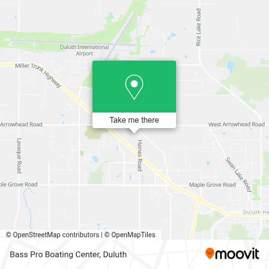 Bass Pro Boating Center map
