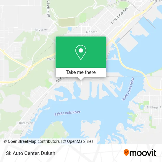 Sk Auto Center map