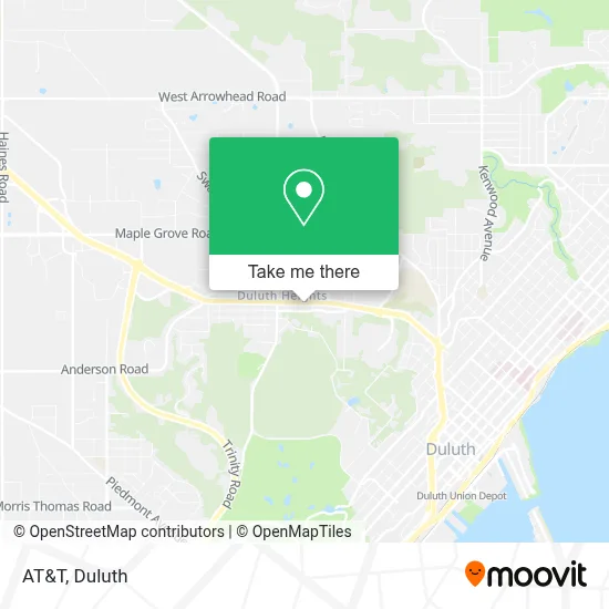 At&T map