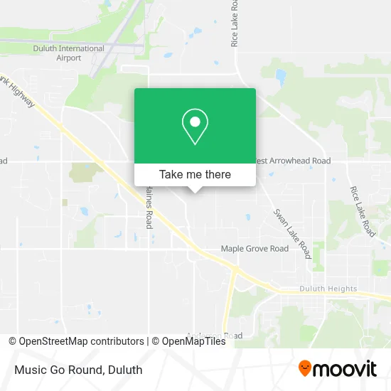 Music Go Round map