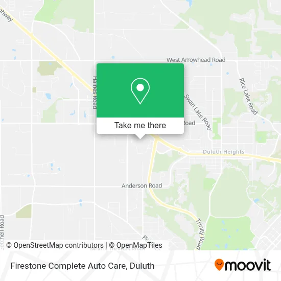 Firestone Complete Auto Care map