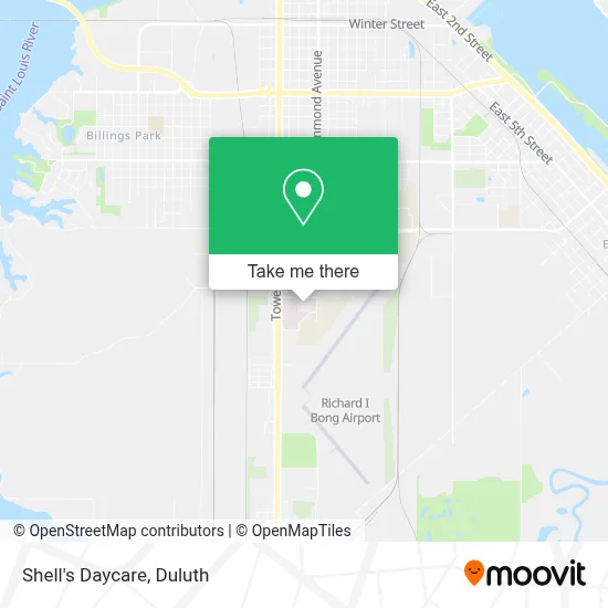 Shell's Daycare map