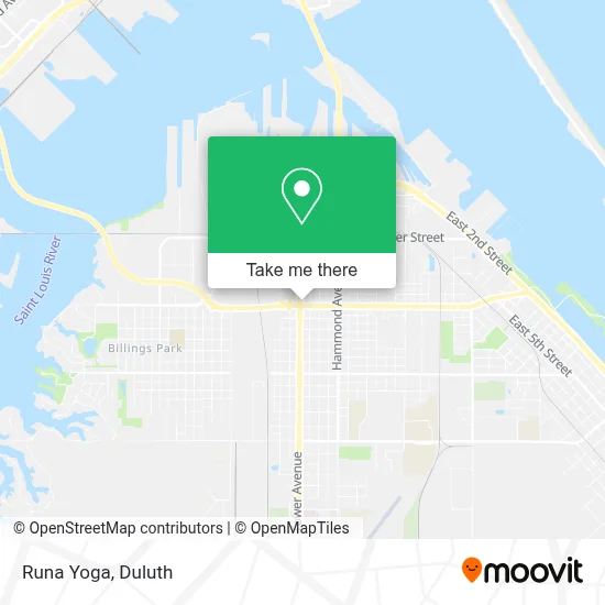 Runa Yoga map