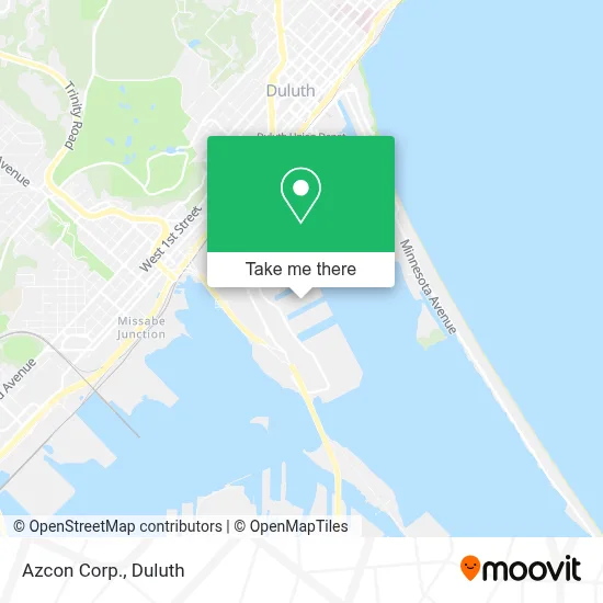 Azcon Corp. map