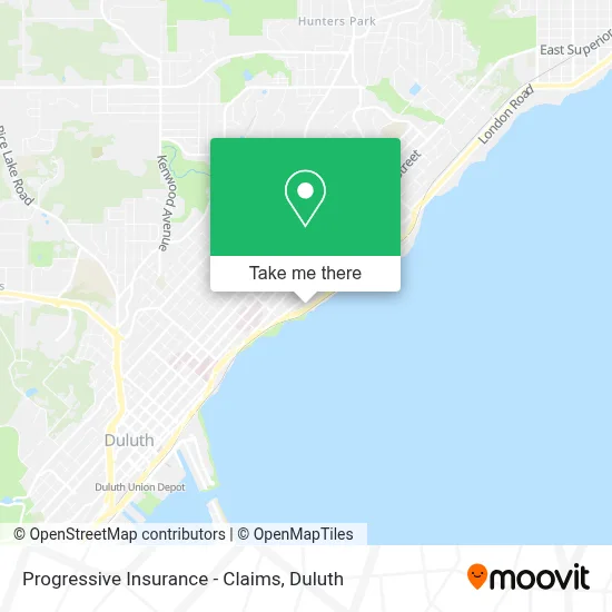 Progressive Insurance - Claims map
