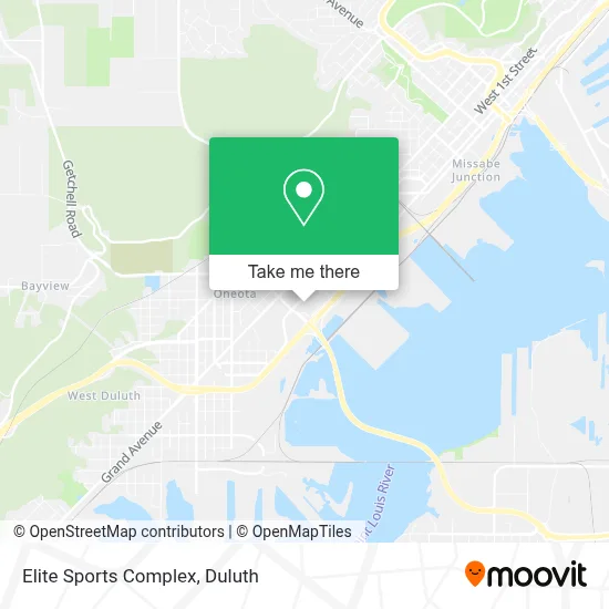 Elite Sports Complex map