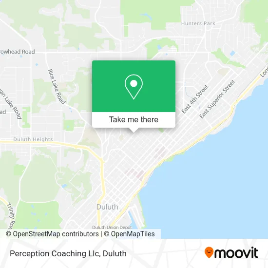 Perception Coaching Llc map