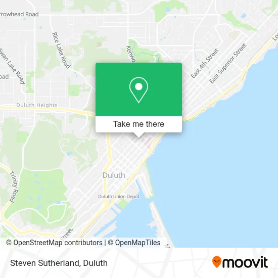 Steven Sutherland map