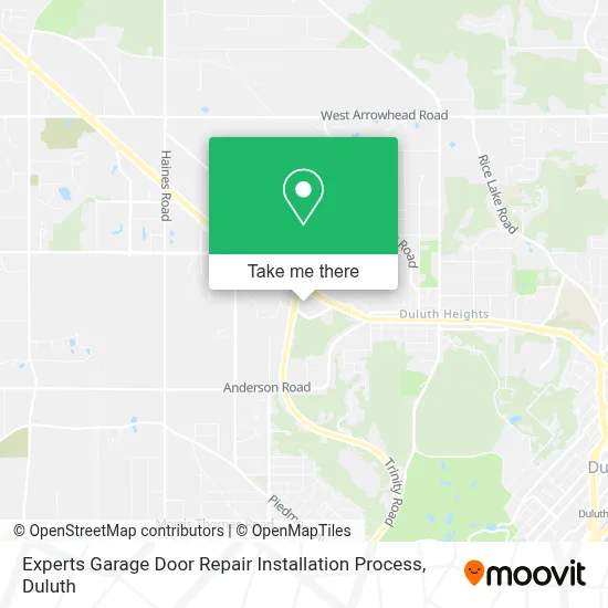 Experts Garage Door Repair Installation Process map
