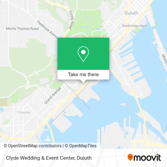 Clyde Wedding & Event Center map