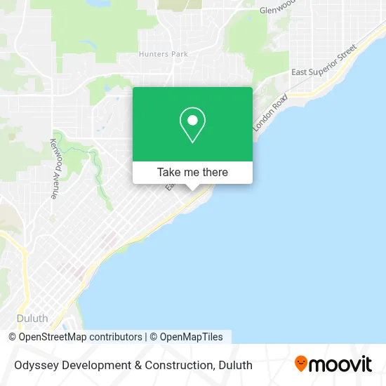 Odyssey Development & Construction map