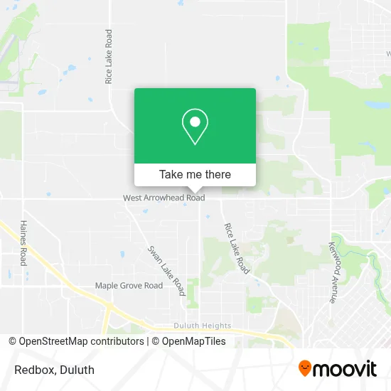Redbox map