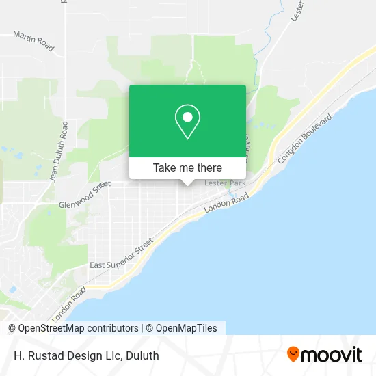 H. Rustad Design Llc map