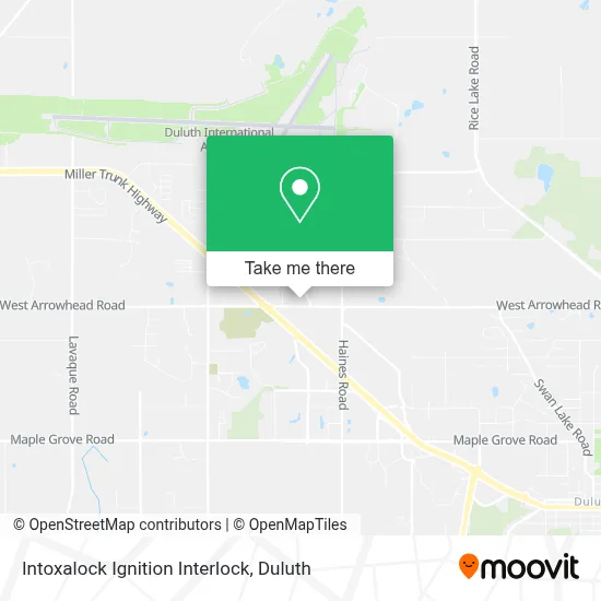 Intoxalock Ignition Interlock map