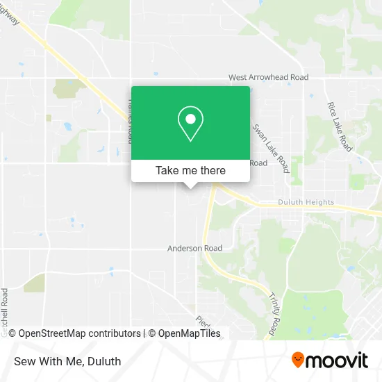 Sew With Me map