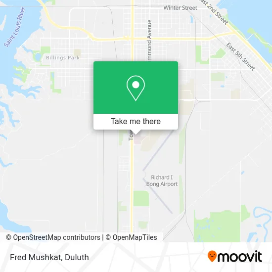 Fred Mushkat map