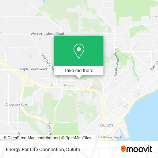 Energy For Life Connection map