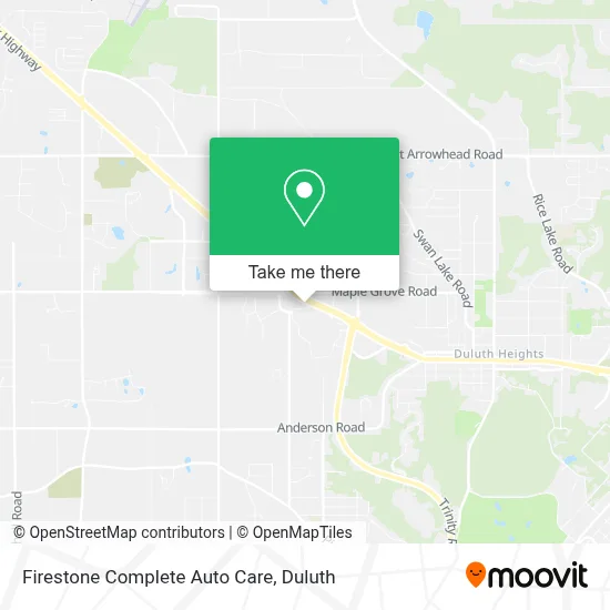 Firestone Complete Auto Care map