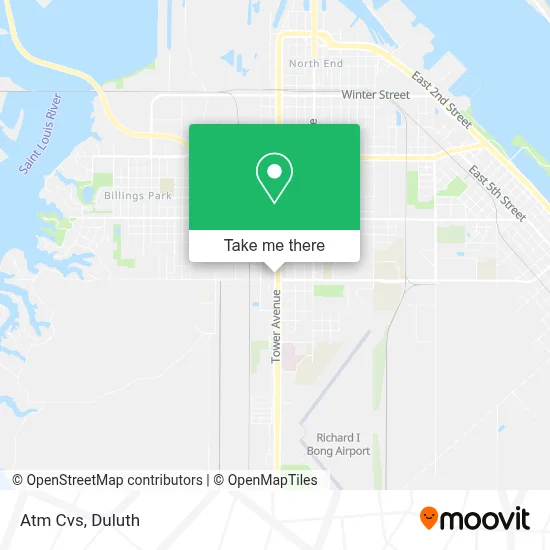 Atm Cvs map