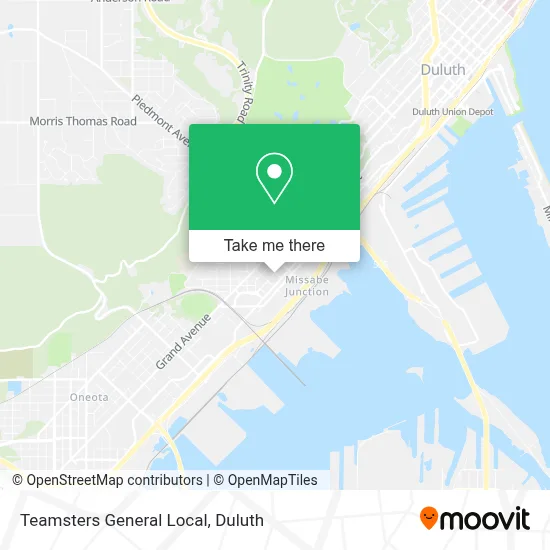 Teamsters General Local map