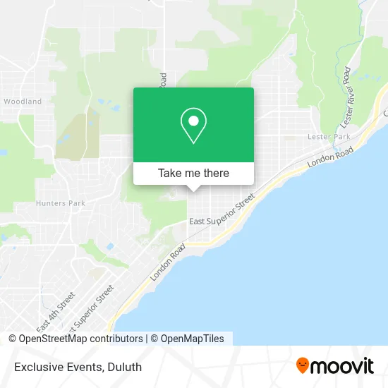 Exclusive Events map