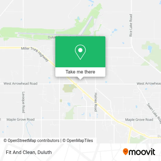 Fit And Clean map