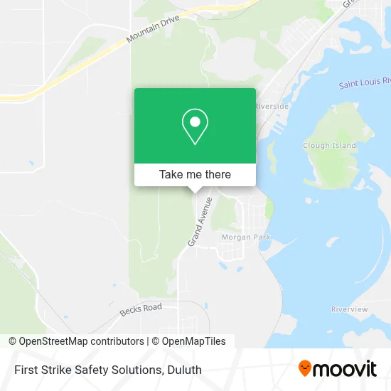 First Strike Safety Solutions map