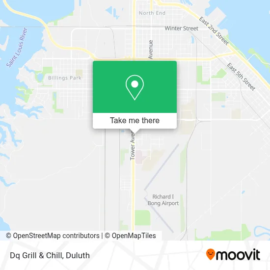Dq Grill & Chill map