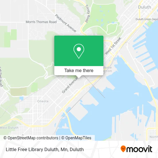 Little Free Library Duluth, Mn map