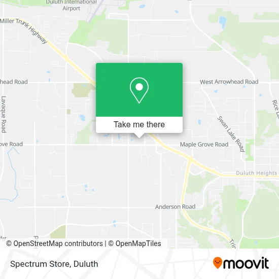 Spectrum Store map