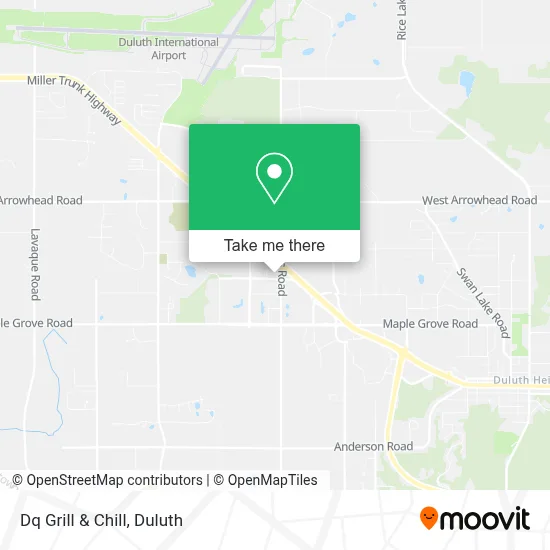 Dq Grill & Chill map