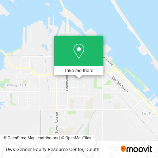 Uws Gender Equity Resource Center map