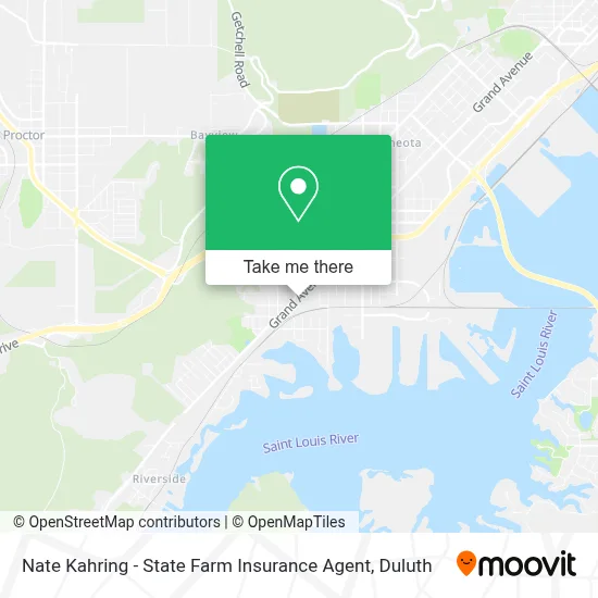Nate Kahring - State Farm Insurance Agent map