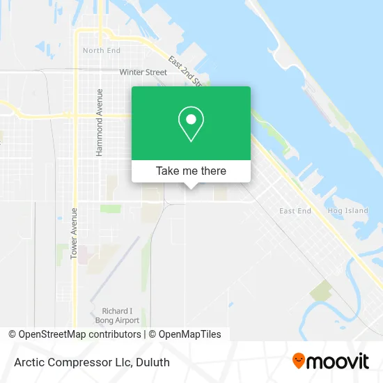 Arctic Compressor Llc map