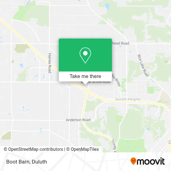 Boot Barn map
