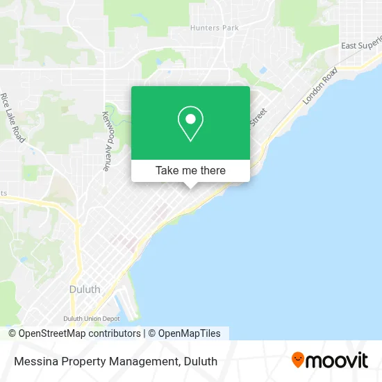 Messina Property Management map