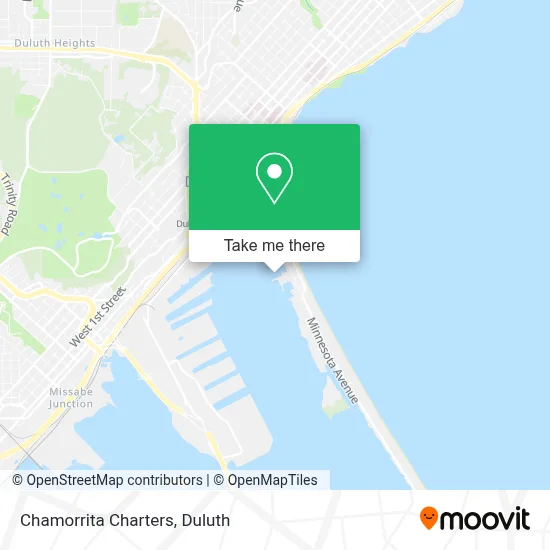 Chamorrita Charters map
