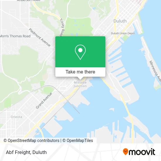 Abf Freight map