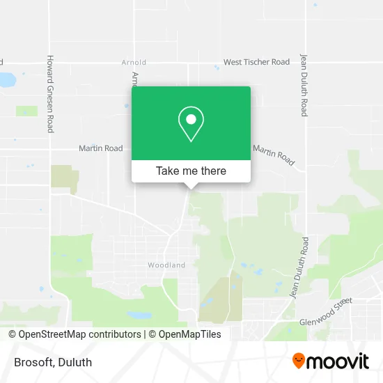 Brosoft map