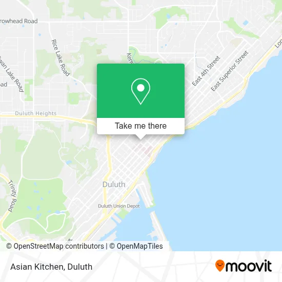 Asian Kitchen map