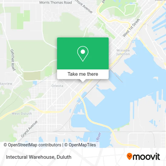 Intectural Warehouse map