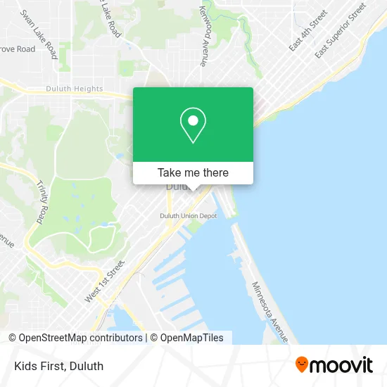 Kids First map