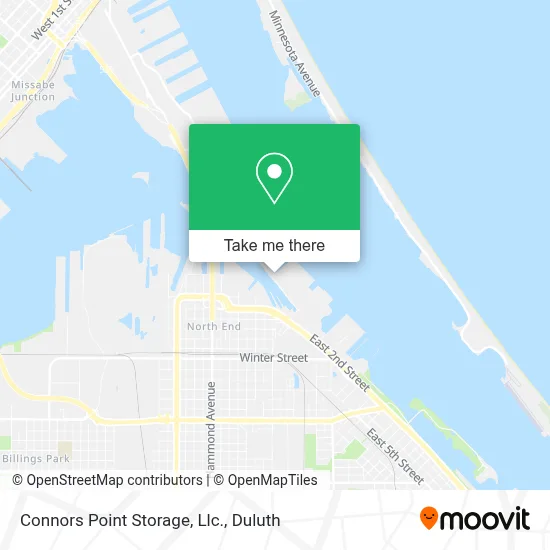 Connors Point Storage, Llc. map