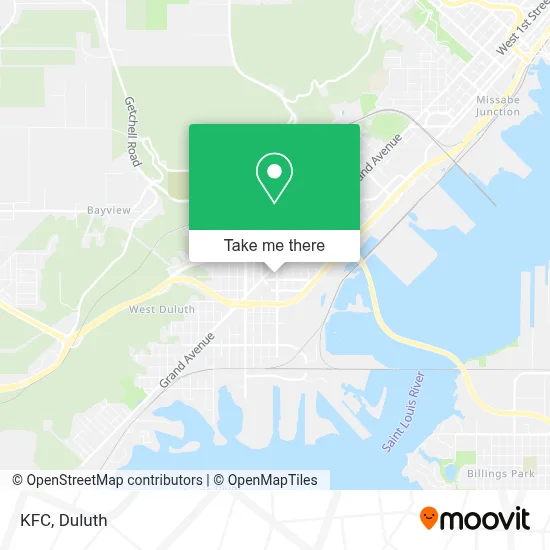 Kfc map