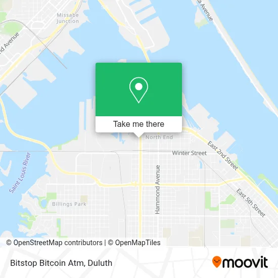 Bitstop Bitcoin Atm map